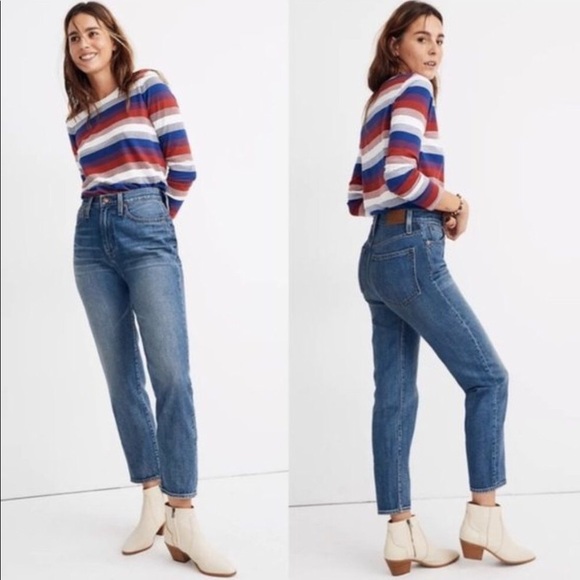 MADEWELL | High Rise The Momjean - Picture 2 of 10